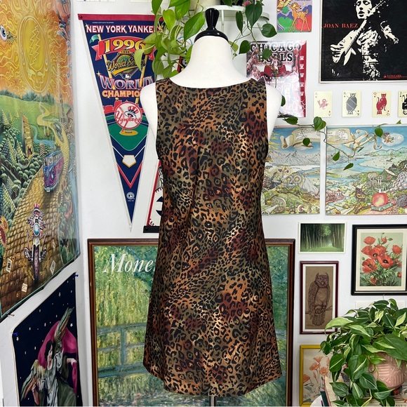 Vintage Leopard Dress - Picture 4 of 6